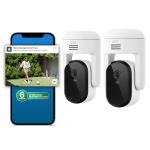 Arlo Essential 2K Pan Tilt Security Camera Bundle