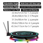 360 Photo Booth with Remote and Customization Options