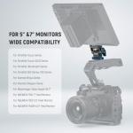 NEEWER Adjustable Monitor Mount with Cold Shoe
