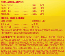 Meow Mix Soft Cat Treats, White Meat Chicken