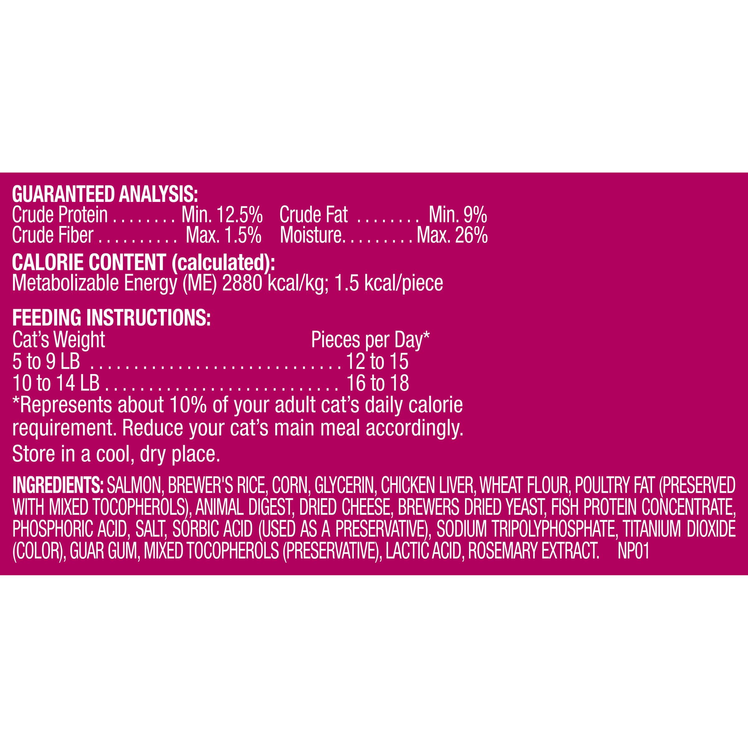 Rachael Ray Salmon Soft Spots Cat Treats 2.5 oz