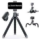 Flexible Phone Tripod with Wireless Remote Zoom