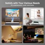 Smart Mini Projector with WiFi & Bluetooth