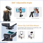 Flexible Phone Tripod with Wireless Remote Zoom