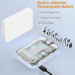 Rechargeable LED Selfie Light with 10 Brightness Levels