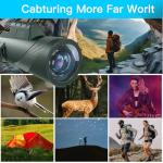 Compact 10X42 HD Monocular with Tripod & Holder