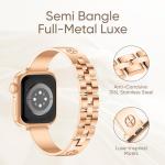 Stylish Stainless Steel Apple Watch Band for Women
