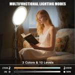 14" Adjustable Ring Light Tripod for Videos