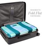 Emerald Blue Jelly Tote Bag with Phone Pouch