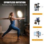 14" Adjustable Ring Light Tripod for Videos