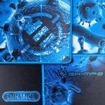 Extra Large Anti-Fray Gaming Mouse Pad - Blue