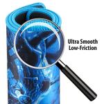 Extra Large Anti-Fray Gaming Mouse Pad - Blue