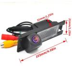 170° HD 1080P Fisheye Camera for Opel & Fiat