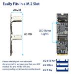 8 Port SATA to M.2 Adapter for Fast Data Transfer