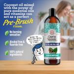 CocoMint Oil Pulling Mouthwash for Fresh Breath