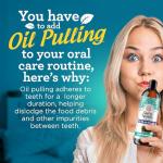 CocoMint Oil Pulling Mouthwash for Fresh Breath