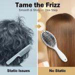 Viral Boar Bristle Paddle Brush for Gorgeous Hair