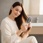 Viral Boar Bristle Paddle Brush for Gorgeous Hair