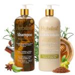 Viral Herbal Hair Care Bundle: Shampoo & Conditioner