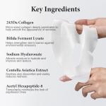 4 Pack Collagen Face Masks for Glowing Skin