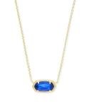 Kendra Scott Elisa Cobalt Cats Eye Pendant Necklace
