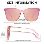 Trendy Oversized Polarized Sunglasses for Women