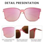 Trendy Oversized Polarized Sunglasses for Women
