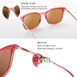 Trendy Oversized Polarized Sunglasses for Women