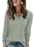 Trendy Long Sleeve Tunic Sweater for Women
