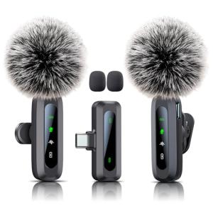Wireless Mini Microphone for iPhone 15-17