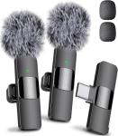 Mini Mic Pro Wireless Lavalier Microphone 2 Pack