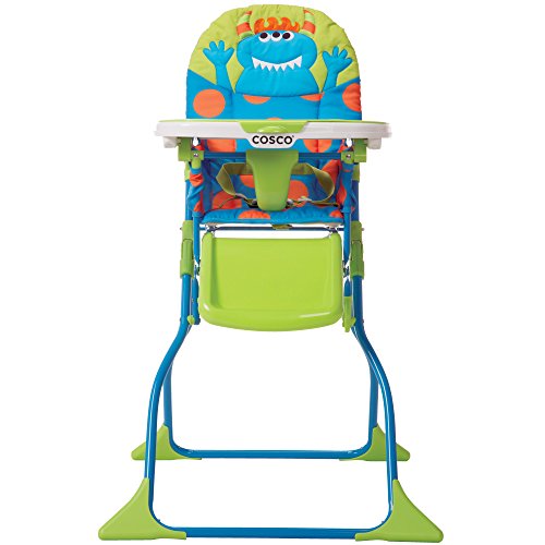 Cosco Simple Fold High Chair, Monster Syd