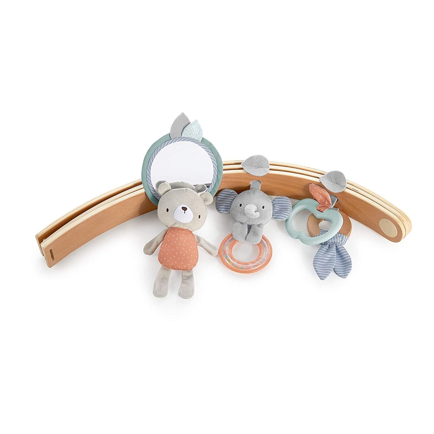 Ingenuity Cozy Spot Play Mat with Wooden Arch