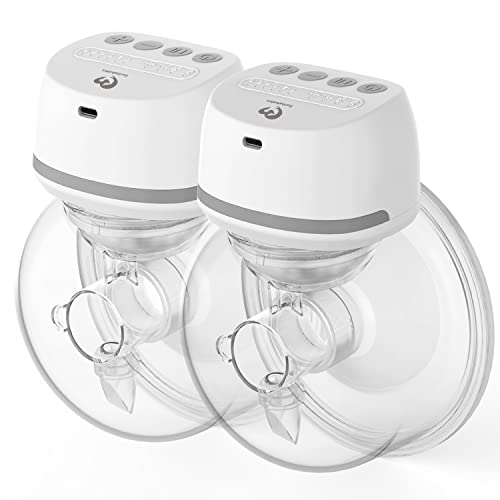 Bellababy Hands-Free Breast Pump Set with Adjustable Suction