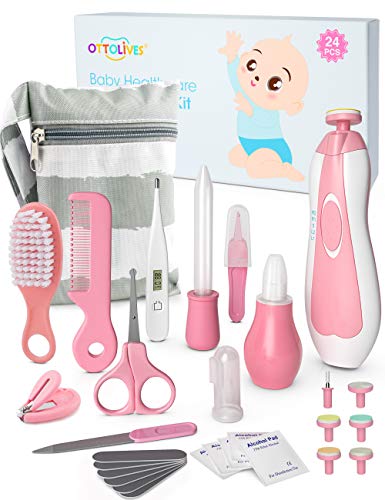 OTTOLIVES 24-in-1 Baby Grooming and Healthcare Kit