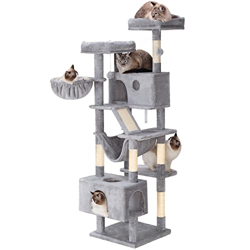 Cozy XL Cat Tree with Hammock and Scratching Posts