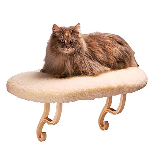 K&H Kitty Schweller Fleece Cat Bed 35.6 x 61 cm