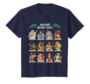 Greek Mythology Gods Short Sleeve T-Shirt