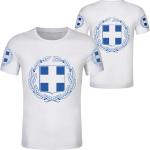Greek Flag 3D Printed Men's Summer T-Shirt