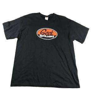 Greek Squad Men's Black Graphic T-Shirt