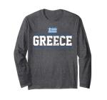Greece Graphic Long Sleeve Tee