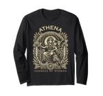 Athena Goddess of Wisdom Long Sleeve T-Shirt