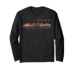 Greek Islands Vacation Long Sleeve T-Shirt