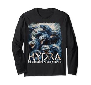 Hydra Graphic Long Sleeve Greek Mythology Tee