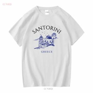 Santorini Graphic T-Shirt - Soft & Comfy