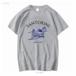 Santorini Graphic T-Shirt - Soft & Comfy
