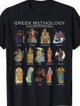 Men's Greek Mythology Gods Graphic T-Shirt
