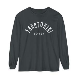 Santorini Greece Unisex Long Sleeve T-Shirt