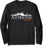 Athens Greek City Heritage Long Sleeve T-Shirt