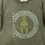 Spartan Helmet Graphic Tee for Men